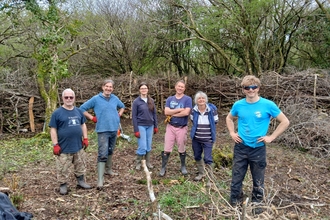 Helman Tor volunteers