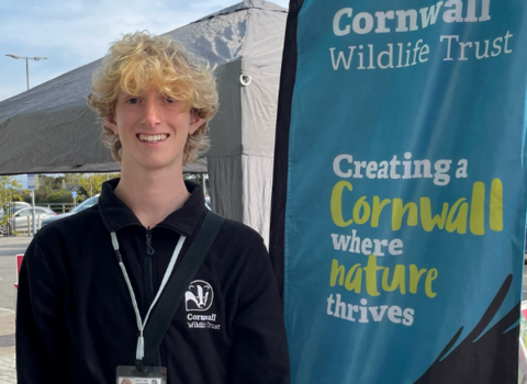 Jake Harrison, Cornwall Wildlife Trust Membership Recruiter